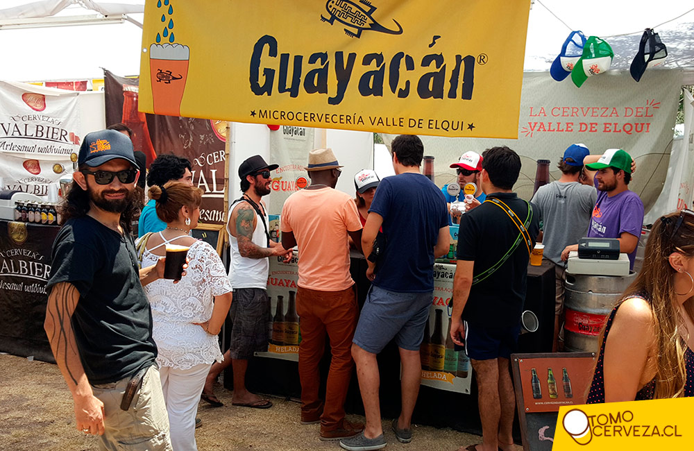 Cerveza Guayacán en el Bierfest Santiago 2016