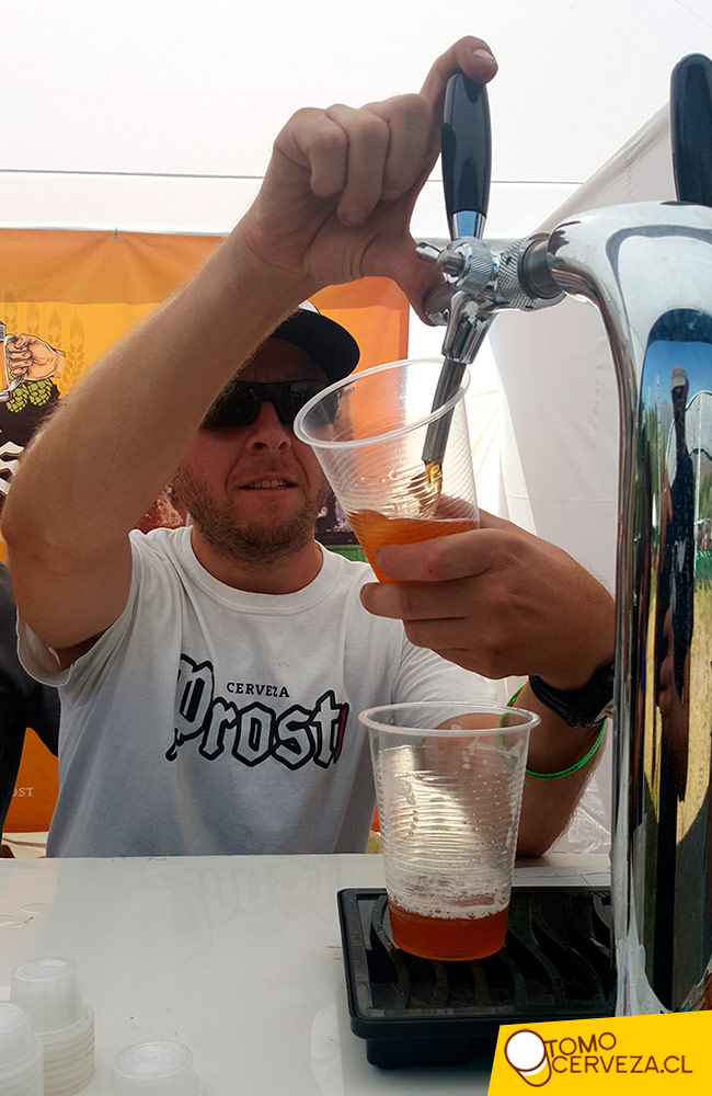 Cerveza Prost! en el Bierfest Santiago 2016